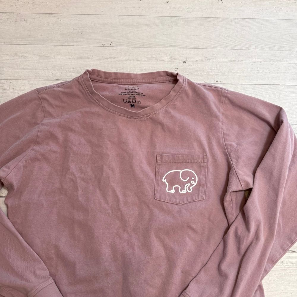 Ivory Ella long sleeve shirt women's medium - Picture 3 of 8